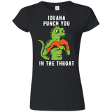T-Shirts Black / S Iguana Punch You Junior Slimmer-Fit T-Shirt