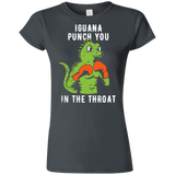 T-Shirts Charcoal / S Iguana Punch You Junior Slimmer-Fit T-Shirt