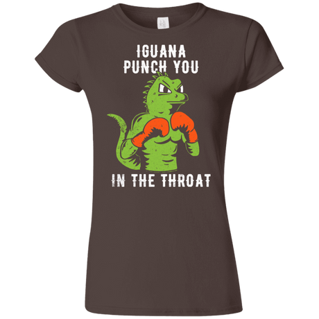 T-Shirts Dark Chocolate / S Iguana Punch You Junior Slimmer-Fit T-Shirt