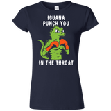 T-Shirts Navy / S Iguana Punch You Junior Slimmer-Fit T-Shirt