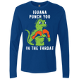 T-Shirts Royal / S Iguana Punch You Men's Premium Long Sleeve