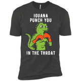 T-Shirts Heavy Metal / X-Small Iguana Punch You Men's Premium T-Shirt