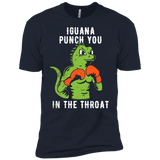 T-Shirts Midnight Navy / X-Small Iguana Punch You Men's Premium T-Shirt