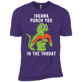 T-Shirts Purple Rush/ / X-Small Iguana Punch You Men's Premium T-Shirt