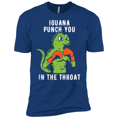 T-Shirts Royal / X-Small Iguana Punch You Men's Premium T-Shirt