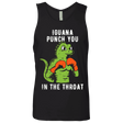 T-Shirts Black / S Iguana Punch You Men's Premium Tank Top