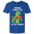 T-Shirts Royal / X-Small Iguana Punch You Men's Premium V-Neck