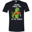 T-Shirts Black / X-Small Iguana Punch You Men's Semi-Fitted Softstyle
