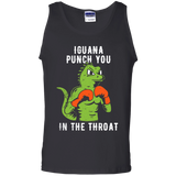 T-Shirts Black / S Iguana Punch You Men's Tank Top