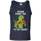 T-Shirts Navy / S Iguana Punch You Men's Tank Top