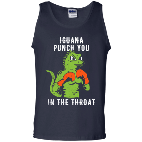 T-Shirts Navy / S Iguana Punch You Men's Tank Top