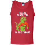 T-Shirts Red / S Iguana Punch You Men's Tank Top