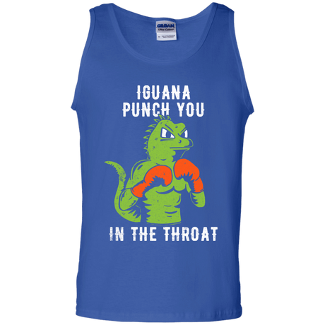 T-Shirts Royal / S Iguana Punch You Men's Tank Top