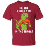 T-Shirts Cardinal / S Iguana Punch You T-Shirt