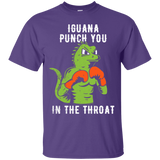 T-Shirts Purple / S Iguana Punch You T-Shirt