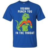 T-Shirts Royal / S Iguana Punch You T-Shirt