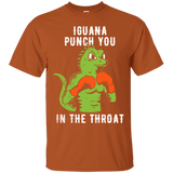 T-Shirts Texas Orange / S Iguana Punch You T-Shirt