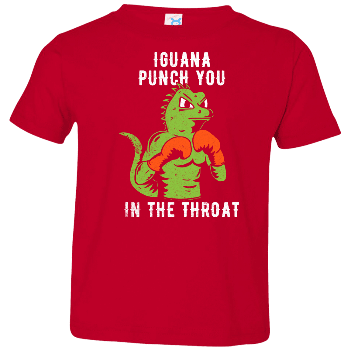 T-Shirts Red / 2T Iguana Punch You Toddler Premium T-Shirt