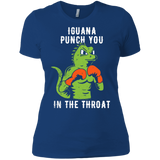 T-Shirts Royal / X-Small Iguana Punch You Women's Premium T-Shirt