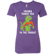T-Shirts Purple Rush / S Iguana Punch You Women's Triblend T-Shirt