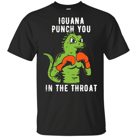 T-Shirts Black / YXS Iguana Punch You Youth T-Shirt