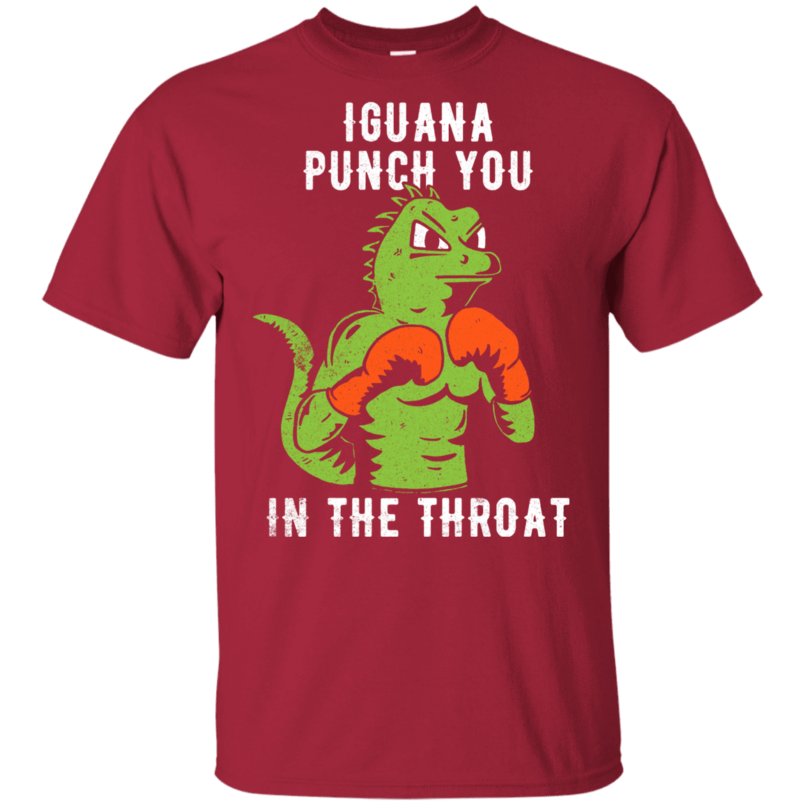 T-Shirts Cardinal / YXS Iguana Punch You Youth T-Shirt