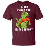 T-Shirts Maroon / YXS Iguana Punch You Youth T-Shirt