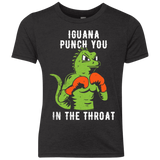 T-Shirts Vintage Black / YXS Iguana Punch You Youth Triblend T-Shirt