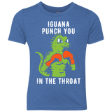 T-Shirts Vintage Royal / YXS Iguana Punch You Youth Triblend T-Shirt