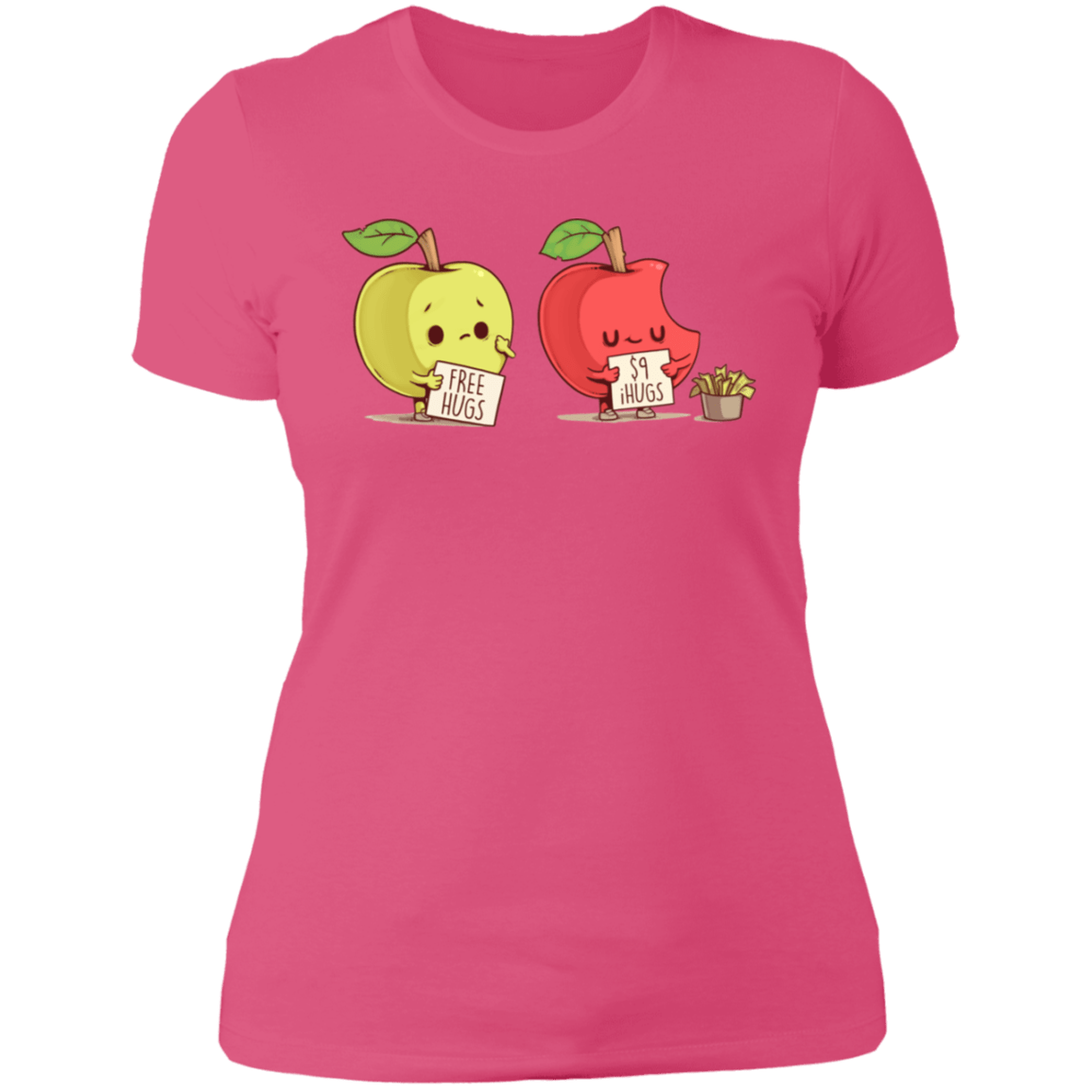 T-Shirts Hot Pink / S iHugs Shop Women's Premium T-Shirt