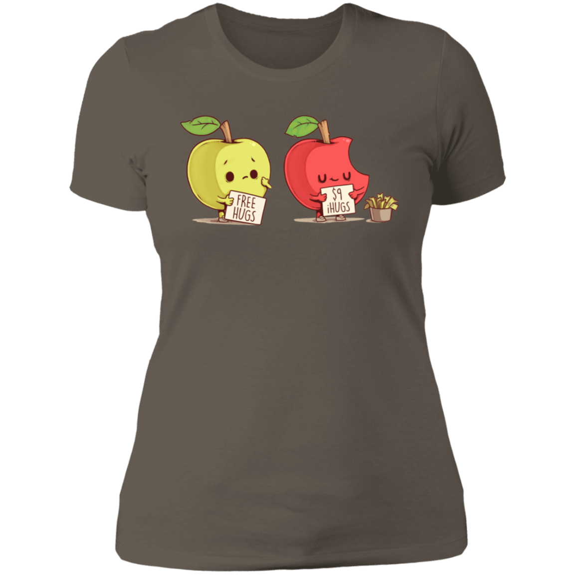 T-Shirts Warm Grey / S iHugs Shop Women's Premium T-Shirt