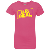 T-Shirts Hot Pink / YXS Im a Big Deal Girls Premium T-Shirt