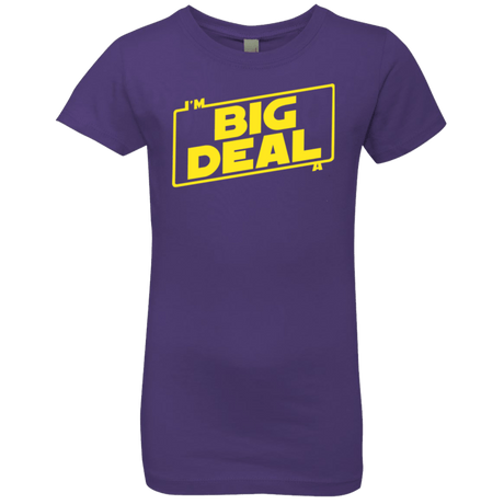 T-Shirts Purple Rush / YXS Im a Big Deal Girls Premium T-Shirt