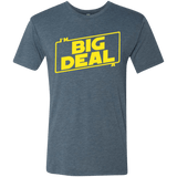 T-Shirts Indigo / Small Im a Big Deal Men's Triblend T-Shirt