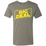 T-Shirts Venetian Grey / Small Im a Big Deal Men's Triblend T-Shirt