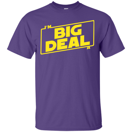 T-Shirts Purple / Small Im a Big Deal T-Shirt