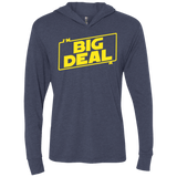 T-Shirts Vintage Navy / X-Small Im a Big Deal Triblend Long Sleeve Hoodie Tee