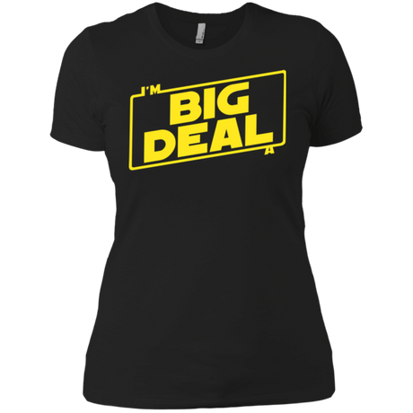 T-Shirts Black / X-Small Im a Big Deal Women's Premium T-Shirt