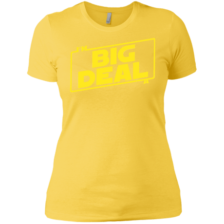 T-Shirts Vibrant Yellow / X-Small Im a Big Deal Women's Premium T-Shirt