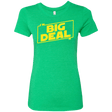 T-Shirts Envy / Small Im a Big Deal Women's Triblend T-Shirt