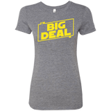 T-Shirts Premium Heather / Small Im a Big Deal Women's Triblend T-Shirt