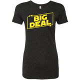 T-Shirts Vintage Black / Small Im a Big Deal Women's Triblend T-Shirt