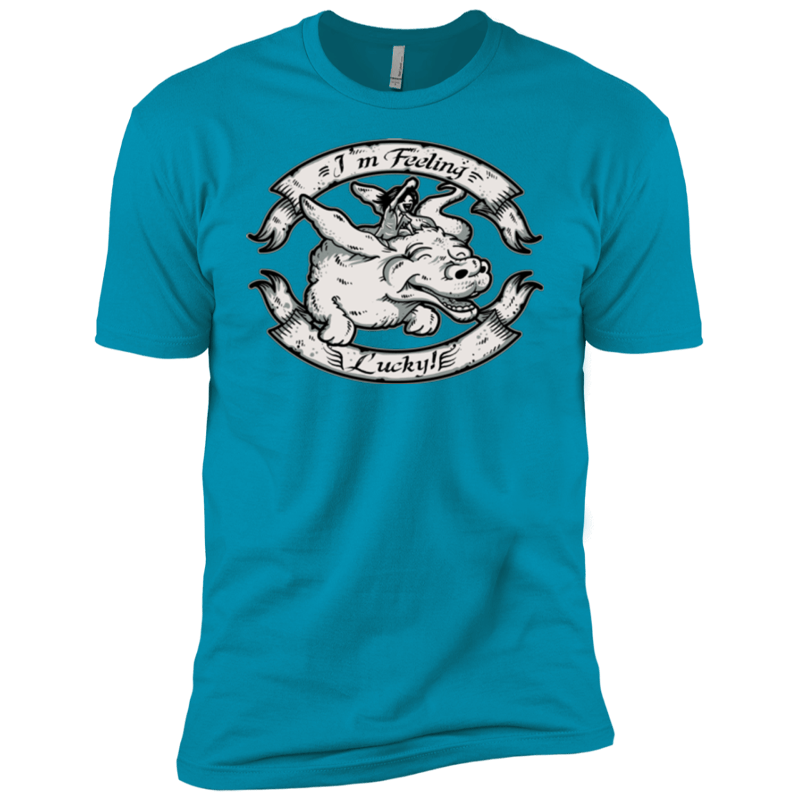 T-Shirts Turquoise / YXS IM FEELING LUCKY Boys Premium T-Shirt