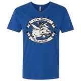 T-Shirts Royal / X-Small IM FEELING LUCKY Men's Premium V-Neck