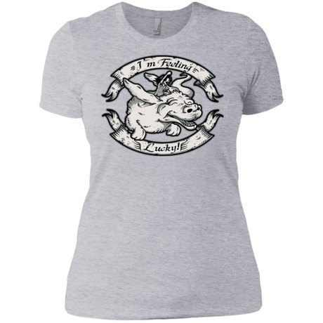 T-Shirts Heather Grey / X-Small IM FEELING LUCKY Women's Premium T-Shirt