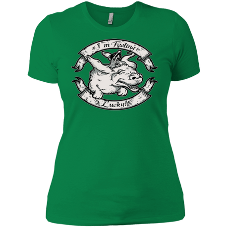 T-Shirts Kelly Green / X-Small IM FEELING LUCKY Women's Premium T-Shirt