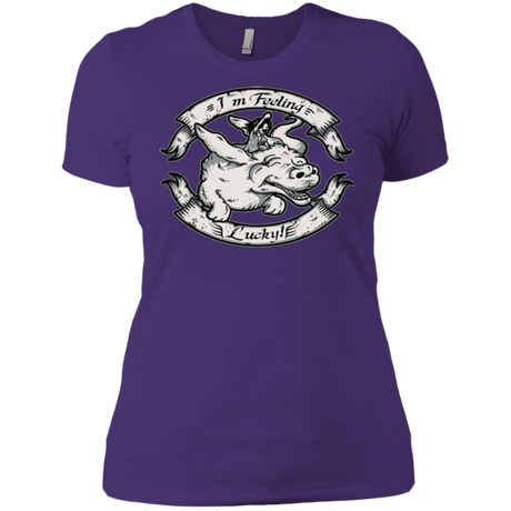 T-Shirts Purple / X-Small IM FEELING LUCKY Women's Premium T-Shirt