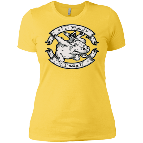 T-Shirts Vibrant Yellow / X-Small IM FEELING LUCKY Women's Premium T-Shirt