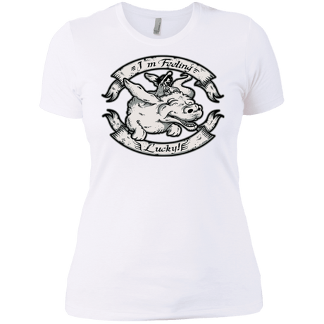 T-Shirts White / X-Small IM FEELING LUCKY Women's Premium T-Shirt