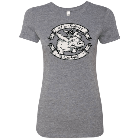T-Shirts Premium Heather / Small IM FEELING LUCKY Women's Triblend T-Shirt